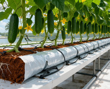 Florida hydroponic cucumber substrate